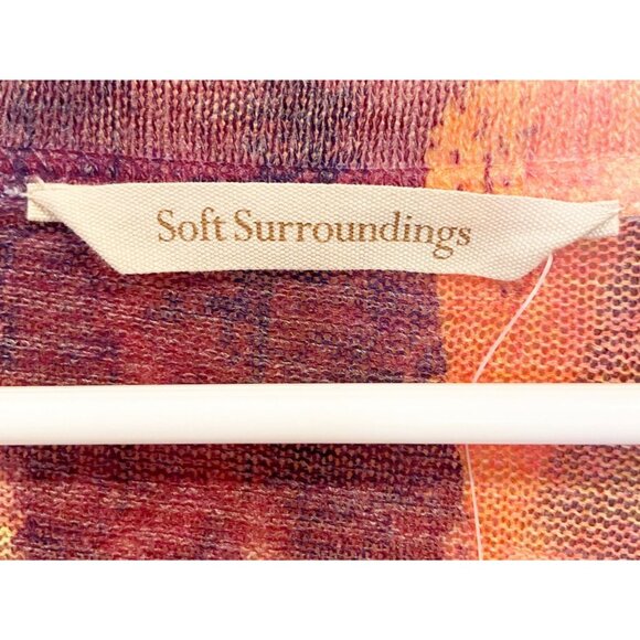 Soft Surroundings Plein de Couleurs Sweater Knit Tunic Multicolor Size Medium - Picture 4 of 9